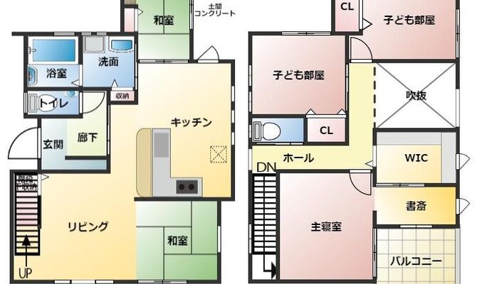 南斉院　2730万円　間取り図